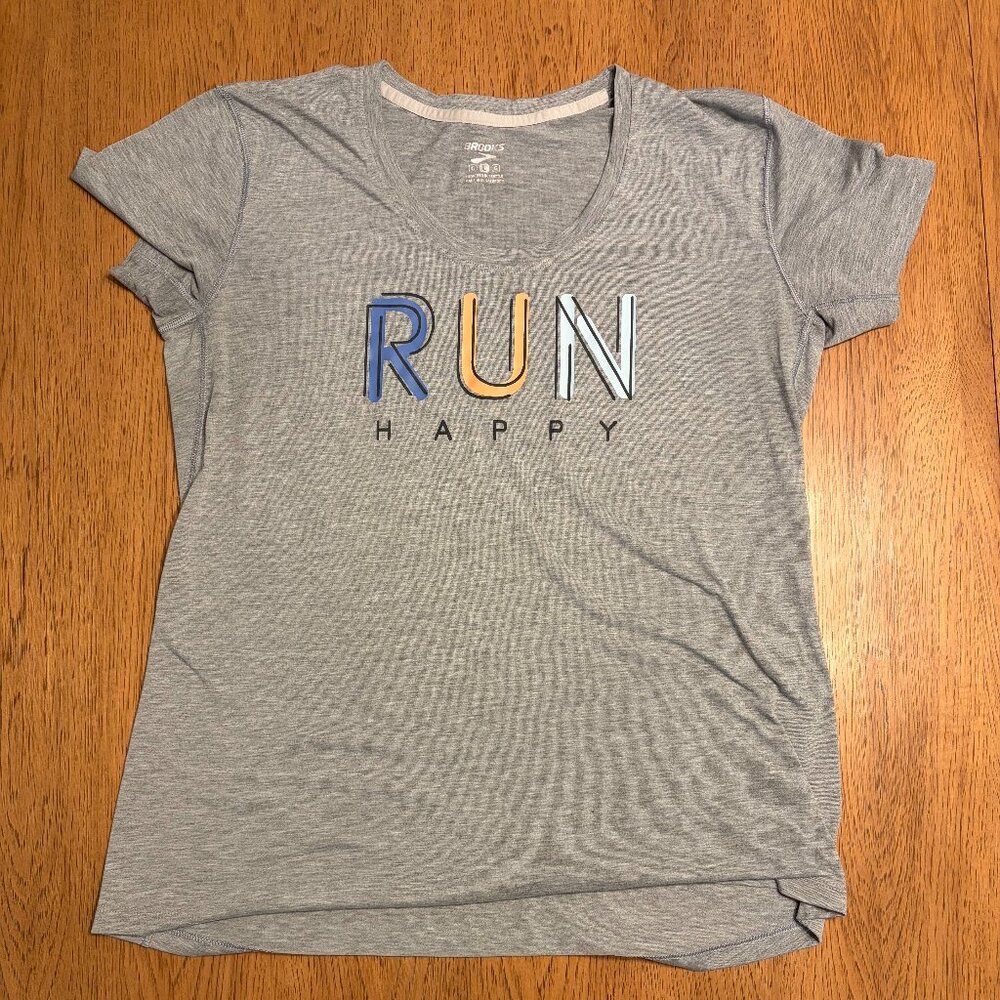 Women's Brooks Run Happy Tee - Large